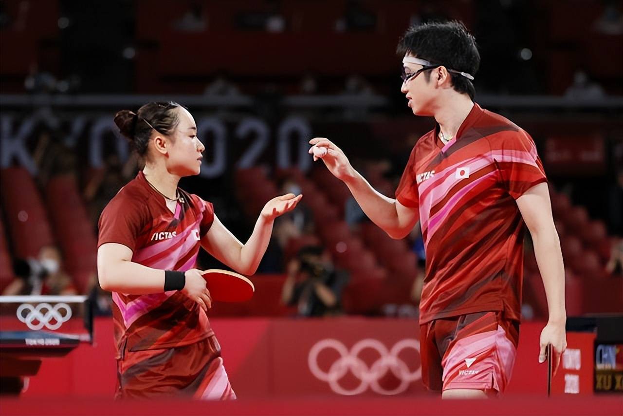 比利时乒乓球队碾压奥地利乒乓球队，水谷隼高光表现