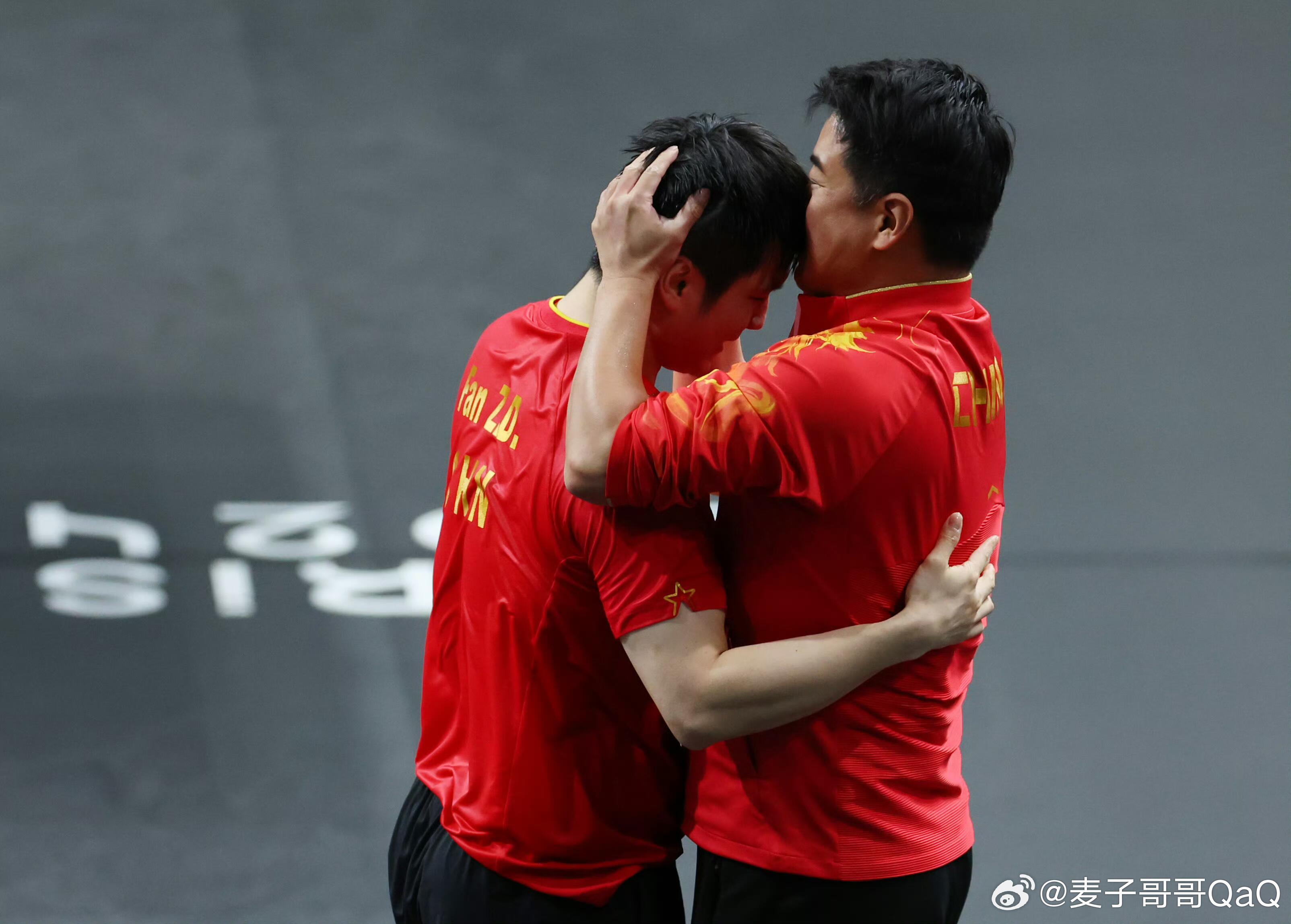 日本乒乓球队轻取奥地利乒乓球队，樊振东关键制胜